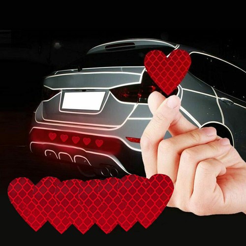12pcs red reflective sticker - 12pcs,