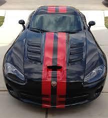 Red twin body stripes - red,