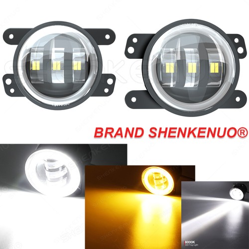 Inch 6000k led fog - 2x, 4