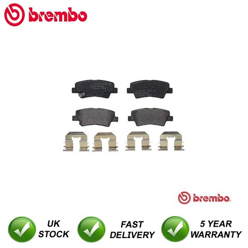 Brake pads set rear - brake, brembo